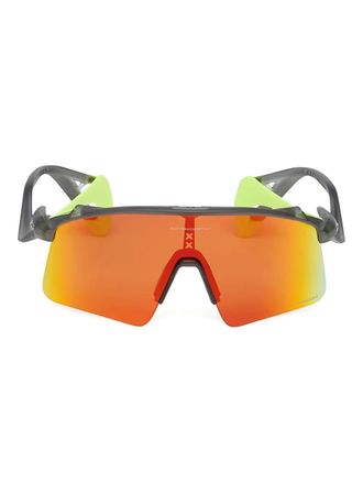 Oakley Stunt Wing zonnebril met geometrisch montuur - Grijs