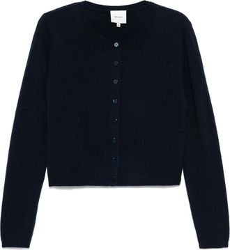 Reformation Cardigan Clara - Blu