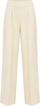 Semicouture Wijde broek - Dames - Broeken - Beige - Maat: M