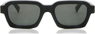 Retro Superfuture CARO BLACK MATTE NJS Mens Sunglasses Black Size 52