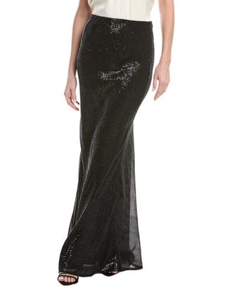 Brunello Cucinelli Sequin Silk Maxi Skirt