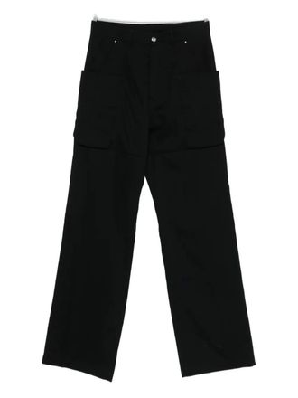 Rick Owens Stefan button-fastening trousers - Nero