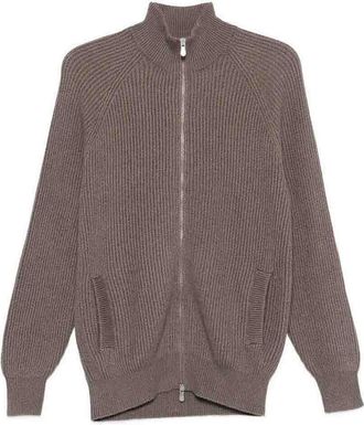 Brunello Cucinelli Zip-Front Cardigan