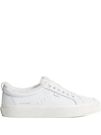 Cariuma OCA shearling sneakers - White