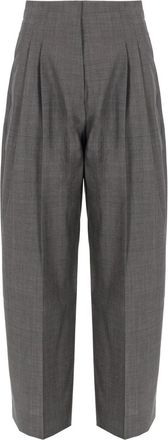 STUDIO NICHOLSON Lira High-Waisted Wool Carrot Pants