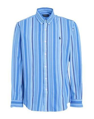 Ralph Lauren SLIM FIT STRIPED STRETCH POPLIN SHIRT
