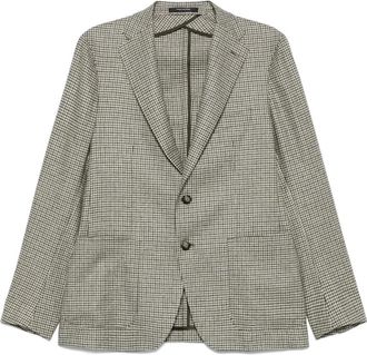 Tagliatore Jassen, Heren, Grijs, L, Wol, Jacket