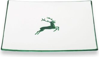 Gmundner Keramik Gmundner Cer&aacute;mica Ciervo Verde, Plato Trend (26x26cm)