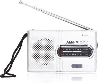 OEM Radio Digital Port&aacute;til Am/fm Con Funci&oacute;n De Memoria Y F&aacute;cil Sintonizaci&oacute;n - Bcr21 (pilas Aa Incluidas)