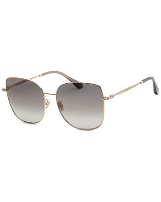 Jimmy Choo London Womens Fannygsk 59Mm Sunglasses