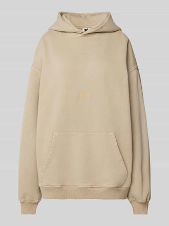 Karo Kauer Oversized Hoodie mit Kapuze in Sand, Gr&ouml;&szlig;e S