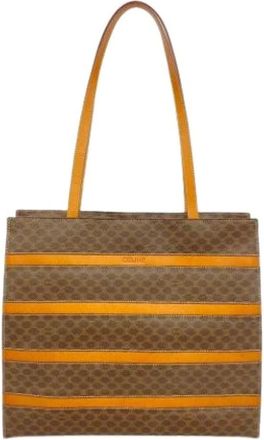Celine Pre-owned Tote Bags, female, Brown, Size: ONE SIZE Pre-owned Vintage Tote Bag