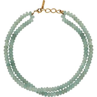Jennifer Behr Veronica Multistrand Necklace in Blue Quartz at Nordstrom