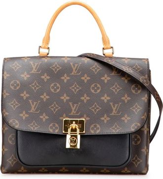 Louis Vuitton Borsa a tracolla Marignan con monogramma 2017 - Marrone