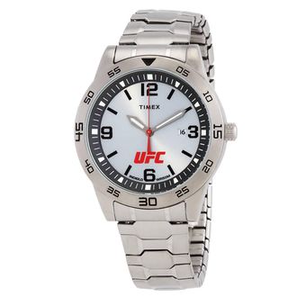 Timex UFC Street Quartz Silver Dial Mens Watch TW2V56300