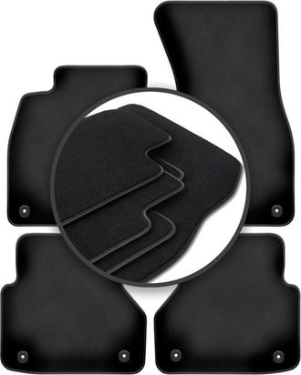 OEM Alfombrillas Premium Para: Audi A6 C8 Avant, Familiar, Sed&aacute;n (2018-)