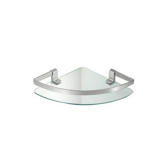 tomasucci Steffani wall shelf, transparent/silver
