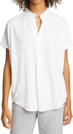 Club Monaco Jandina Shirt in Blanc De Blanc at Nordstrom, Size X-Small