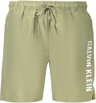 Calvin Klein Groene Polyester Zwembroek voor Heren