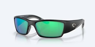 Costa Unisex Corbina Pro Polarized Sunglasses In Black Green Mirror