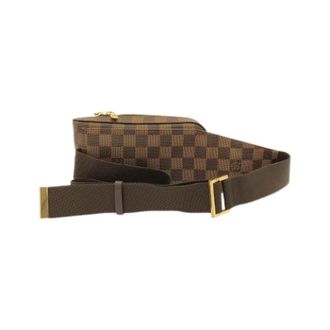 Louis Vuitton Pre-owned Damier Geronimos schoudertas - Dames - Pre-owned - Bruin - Maat: ONE Size