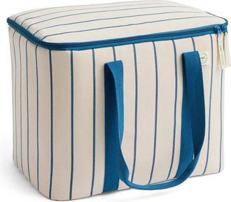 HAY Outdoor Market K&uuml;hltasche M, beige mit blauen Streifen