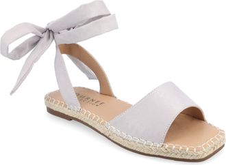 Journee Collection Women & apos;s Emelie Medium and Wide Width Espadrille Sandals