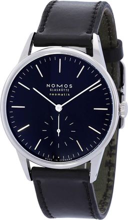 NOMOS Glash&uuml;tte Orion Neomatik 39 Automatic Black Dial Mens Watch 346