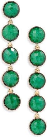 Tasha Stone Drop Earrings in Green at Nordstrom Rack