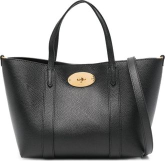 Mulberry Mini Bayswater Tote - Dames - Shoppers - Zwart - ONE Size - Leer - Tassen