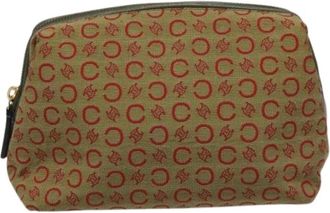 Celine Pre-owned Clutches, female, Multicolor, Size: ONE SIZE Pre-owned Canvas celine-bags