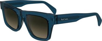 Paul Smith Kramer Zonnebril - Heren - Zonnebrillen - Blauw - 51 MM - Accessoires