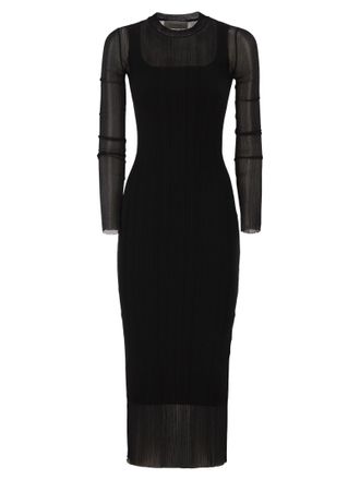 Sportmax Sportmax Spxcaro Short Sleeved Dress In Stretch Viscose