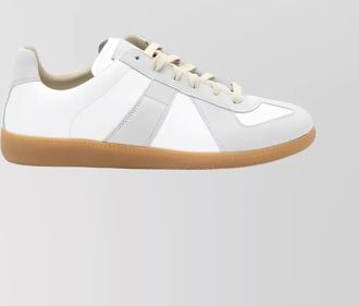 Maison Margiela REPLICA calf leather low-top sneakers