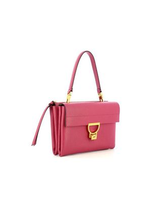 Coccinelle Womens Crossbody Bag Rosewood Cow Leather - Crossbody-Bags