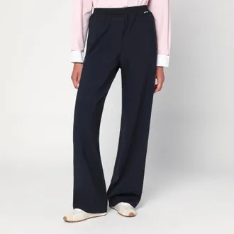 Miu Miu Blue wool pants