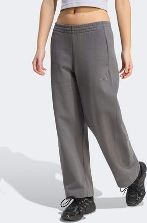 adidas adidas kit - Pantaloni bombati grigio five con logo piccolo