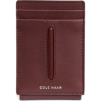 Cole Haan Broome Wallet in Oxblood at Nordstrom Rack