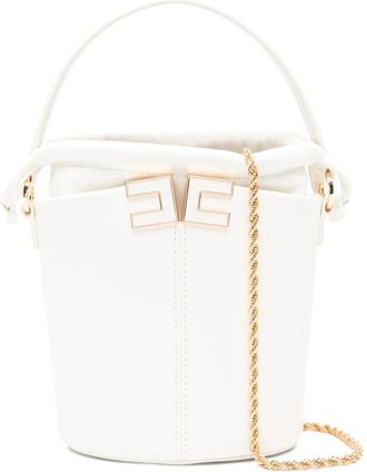 Elisabetta Franchi Logo Chain Mini Bag