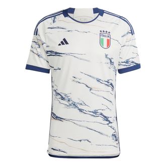 adidas Italy 23 Away Jersey Asia Sizing Off White HS9896