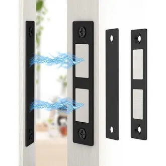 OEM Chiusura Magnetica Ultra Sottile E Potente Da 13 Kg Per Ante Di Armadi, Confezione Da 2 Chiusure Magnetiche Per Ante Di Armadi, Magnete Per Porte Scor