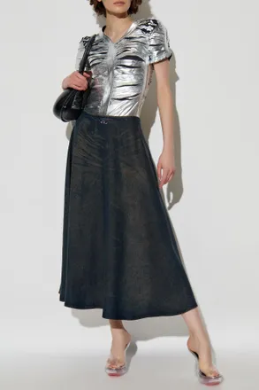 Diesel Skirt DE-ANNIE-S, Womens, Navy Blue