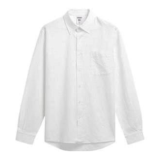 Sebago Casual Shirts, male, White, Size: 2XL Chimenticook