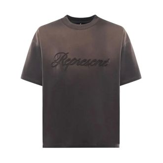 Represent T-Shirts, male, Brown, Size: S Tshirt After Dark 17