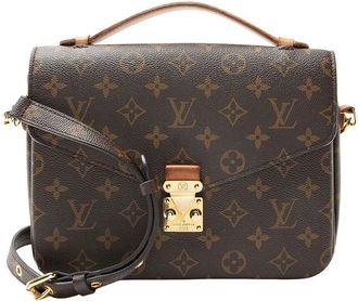Louis Vuitton Monogram Canvas Pochette Metis Shoulder Bag (Authentic Pre- Loved)