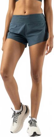 Rabbit Womens Tried N True Running Shorts In Orion Blue