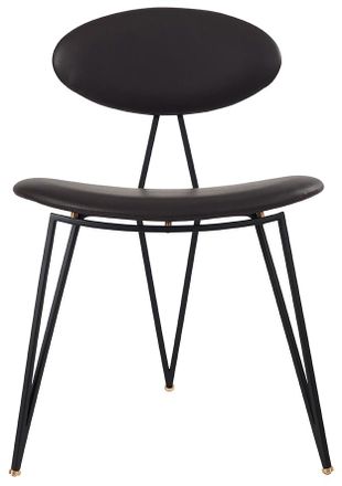 AYTM Echtleder Design Stuhl Semper - Java Braun