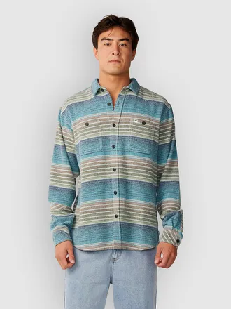 Rip Curl Classic Surf Baja Flannel Camisa azul