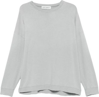 Our Legacy Felpa Slack - - Sweatshirts & Hoodies - Uomo - Grigio - M