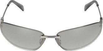 Miu Miu A50S Zonnebril - Dames - Accessoires - Grijs - Maat: 68 MM Polyamide